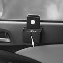 Universal Car Vehicle Storage Box Organizer Mobile Phone Pocket Bag Holder Black