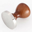 Tamper Wooden Handle 58mm Coffee Espresso Barista Bean Grinder Tamper Maker