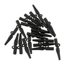 20x Carp Fishing Tackle Kit Rubber Safety Lead Clip with Tail Quick Change