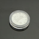 10 pcs 20mm Clear Round Coin Storage Cases Capsules Plastic Holder Useful New
