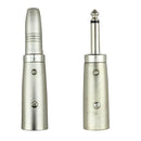 3 Pin XLR Male To 1/4" 6.35mm Mono Male Jack Audio Cable Mic DJ PA Adapter