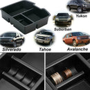 Black Center Console Organizer Storage Tray For 07-14 Silverado 2500 HD/3500 HD