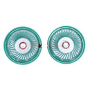 36mm Diameter Aluminum Shell Internal Magnet Speaker 16 Ohm 0.25W 2Pcs P6L5