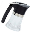 Glass Oil Vinegar Dispenser Bottle with Non-slip Handle for Kitchen Cruet