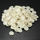 100pcs Natural Rubber Gloves Finger Cots Latex Fingertip Protective Disposable