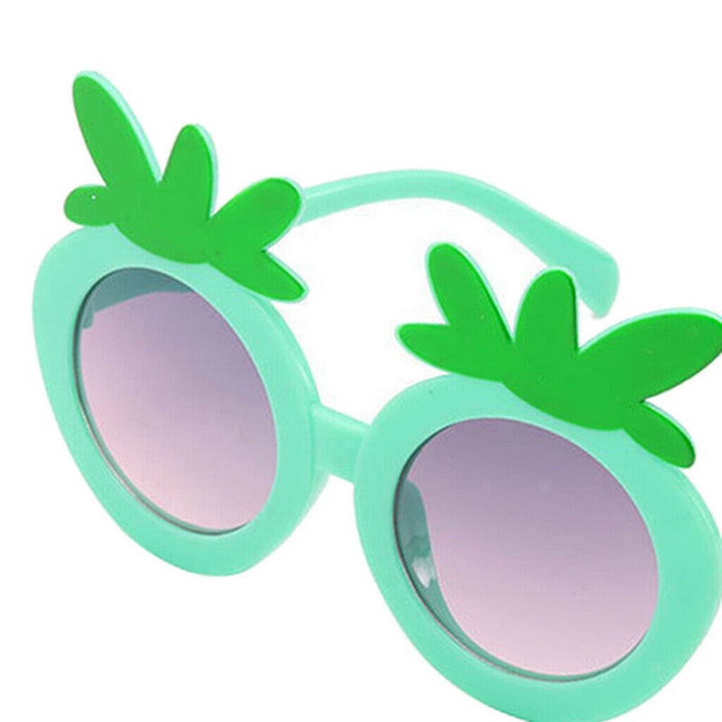 Kids Sunglasses Cute Strawberry Sunglasses Flower Shaped 6 Pieces