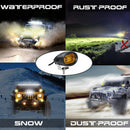 6D 20W Car Driving Fog Spot Light Off-Road White LED Work Light Bar WaterproofMO
