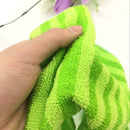 5PCS Microfiber Dishcloth Square Kitchen Washing Cleaning Dish Towel Cloth- G5M1