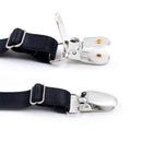 2Pcs Shirt Stay Holder Clip Elastic Garter Belt Sock Non-slip Locking Clamp