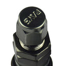 Auto Car Wheel Tire Valve Stem W/ Dust Cap Aluminum Alloy Gray 4Pieces