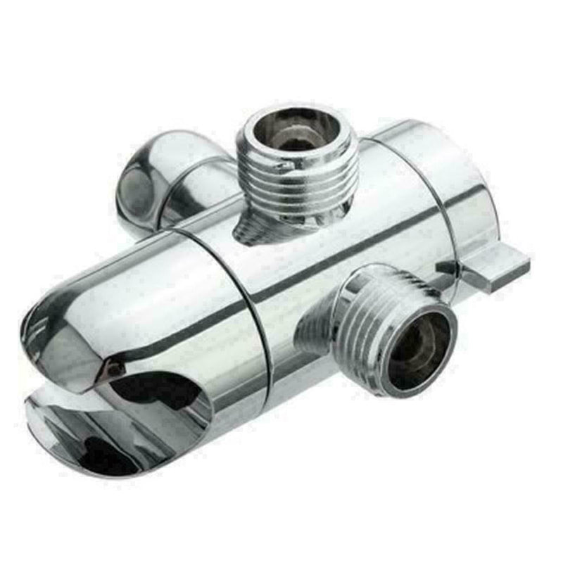 1/2'' 3 Way T adapter Water Valve For Toilet Bidet Shower Diverter Valve He K5N5