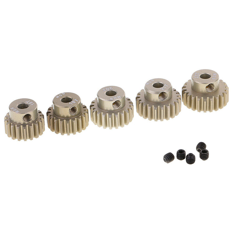 Professional RC 1/10 1/8 Car Parts M0.6 3.175mm 18T-22T Pinion Motor Gears for