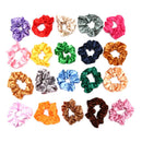 40 Pcs Hair Silk Scrunchies Satin Elastic Hair Bands Hair Ties Ropes Hair Ba FT
