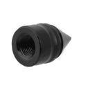 4pcs Cone Shaped Aluminum Auto Wheel Tyre Tire Valve Stem Caps Dust Cover Black