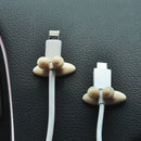 8pcs Adhesive Car Charger Line Holder USB Cable Car Clip Interior Accessori
