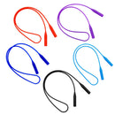 5pcs Silicone Reading Band Cord Strap Sunglasses Eyewear Glasses 5 Colours
