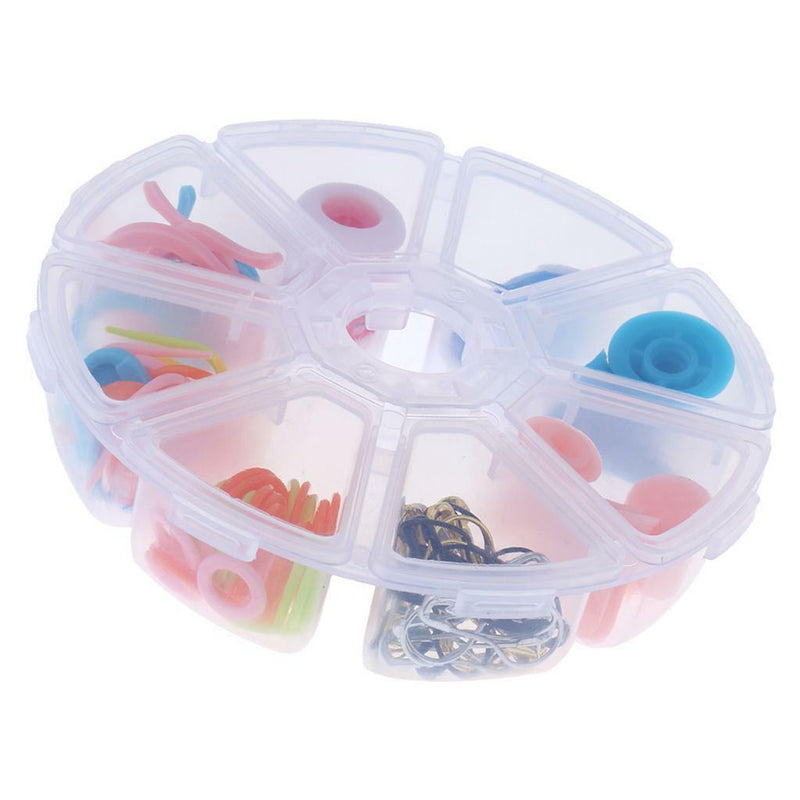 1 Set Knitting Needle Crochet Hooks Sewing Tools Kit Accessories With Case