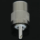 5X(UHF PL259 SO239 male twist-on connector RFC400 RG8 RF Coaxial adapter coX7H2)