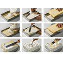 Adjustable Cake Tart Pastry Bake Frame Mould Kitchen Craft Stainless Stee YTK