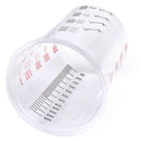10Pcs 600ml Plastic Paint Mixing Cups Mixing Pot Paint Mixing Calibrated-y