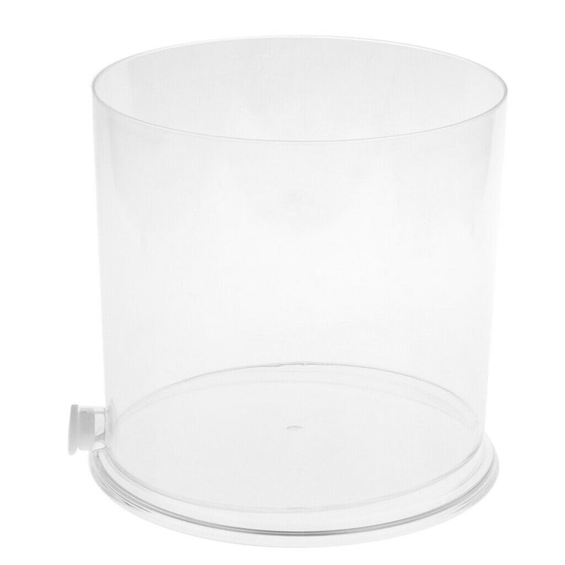 Transparent Acrylic Column Cylinder Aquarium Fish Tank Home Office Desktop