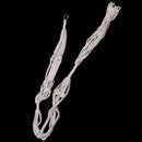 Macrame Plant Hanger Set Of 5 Indoor Wall Hanging Planter Basket Flower Pot F2Q1