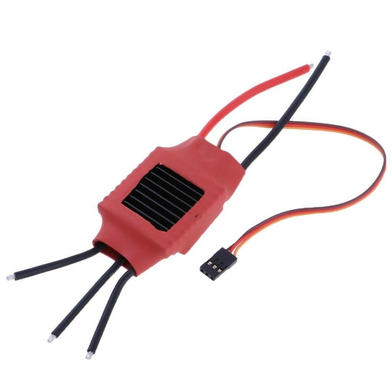 50A 50AMP 2-7S Brushless ESC Speed Control OPTO 5V 3A BEC for RC Aircrafts