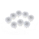 8x 9pin pcb ceramic vacuum tube socket for 12AX7B 12AU7 ECC83 ECC82 audio amp Gw