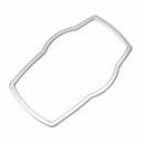 Interior Multimedia Buttons Cover Molding Trim fit for BMW 1 3 4 5 7 Series-Grey