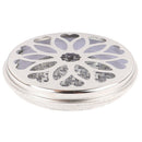 Large thickened mosquito coil tray metal round portable spiral tray with l^SE