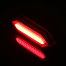 LED USB Rechargeable COB Bike Tail Lamp Safety Warning Bicycle Rear Light
