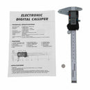6"LCD Digital Vernier Caliper Micrometer Stainless Precision Measurement To