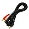 High Quality Computer 1/8  3.5Mm Male Mini Plug To 2-Rca Stereo Audio Cable  RES