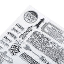 journey transparent clear silicone stamp for diy scrapbooking photo decorati!E
