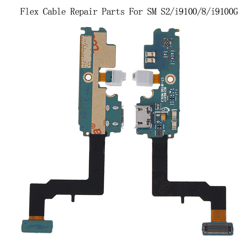 USB charging port connector flex cable repair parts for SM S2/i9100/8/i9100 OZ