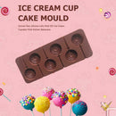 Silicone Lolly Mold DIY Cupcake Chocolate Candy Mold Kitchen Baking Tools