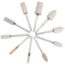 100 Sets Of Cowhide Grinding Heads,Polished Jade Grinding Tools, Polished a B7L8