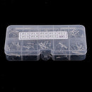 90pcs Fishing Rod Guides Top Tips Repair Kit Fish Rod Replacement Parts