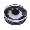 Diameter 27mm plastic thermometer circular thermograph fahrenheit indoor outdoor