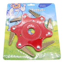 6T Blade 65Mn Manganese Steel Brush Cutter Lawn Mower Grass Trimmer Head