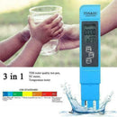 Blue EC-1 Water Quality Test Meter Digital Tools TDS&EC Temperature 0-9990 M8T8