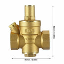 Dn20 3/4 Inch Adjustable Water Pressure Reducing Regulator Valve 1.6Mpa Wat