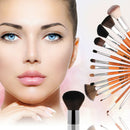 15pcs Makeup Brushes Powder Foundation Eyeshadow Blush Brush Set A