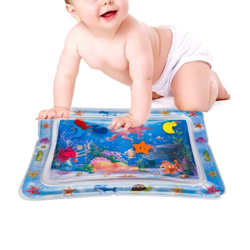 Activity Inflatable Cushion Water Infants Children Fun Center Play Baby Mat For