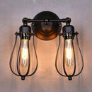 1XMetal Pendant Light Shade Ceiling Geometric Cage Lampshade Lamp Cover