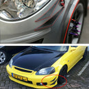 4 Front Bumper Lip Set Diffuser Splitter Fins Body Spoiler Canards Valenc RPS