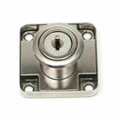 20mm Drawer Tubular Cam Lock For Door Mailbox Cabinet 2 Keys + TOP Cupboard I9G5