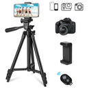 Video Camera Tripod Stand Smartphone Camera Tripod Built-in Spirit Level Phone