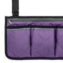 Universal Wheelchair Side Bag Pouch Storage Accessory Phone Holder Purple