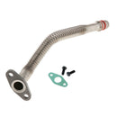 Turbo Oil Return Drain Line Tube Hose for Dodge Ram Cummins 2008-2018, All-in-1,
